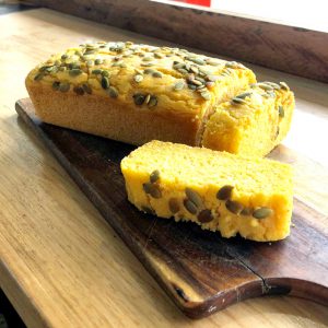 House made Gluten Free Vegan Cornbread with Chilli Butter